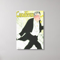 Caudieux par Toulouse Lautrec, Art Nouveau ancien