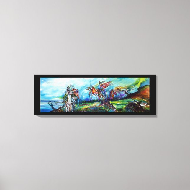 TOILE CAVALIERS DANS LA TEMPÊTE (Recto)