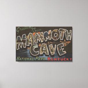 Toile Caverne gigantesque, Kentucky - grandes scènes de