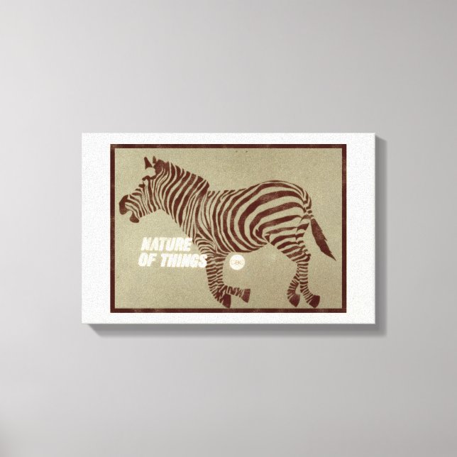 Toile CBC 1966 - Promo sur la nature des choses (Recto)