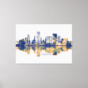 Toile Cebu City Skyline
