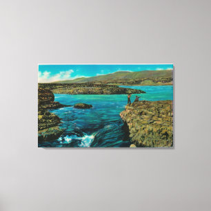 Toile Celilo tombe sur le fleuve Columbia