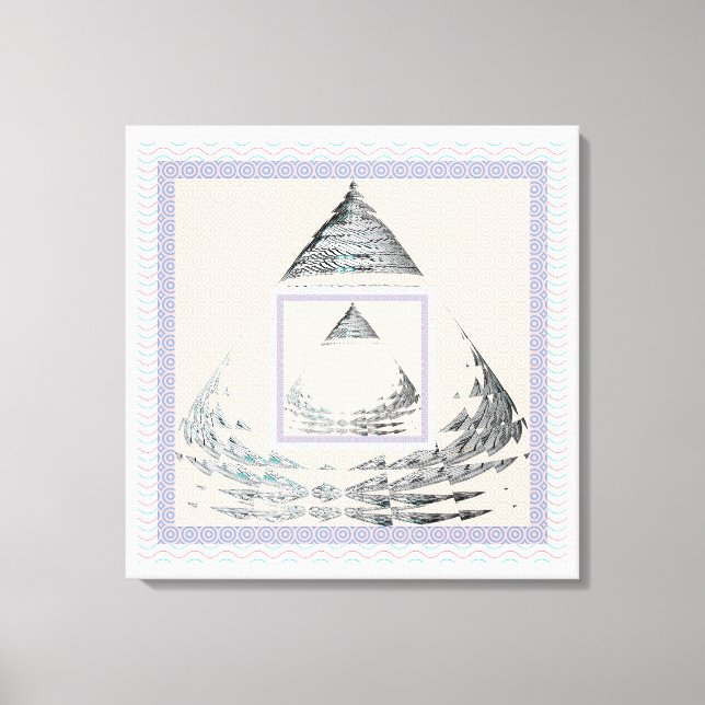 Toile Centre du Triangle (Recto)