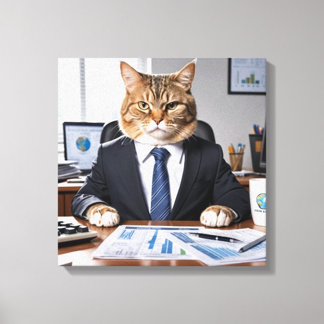 Toile CEO Cat (Recto)