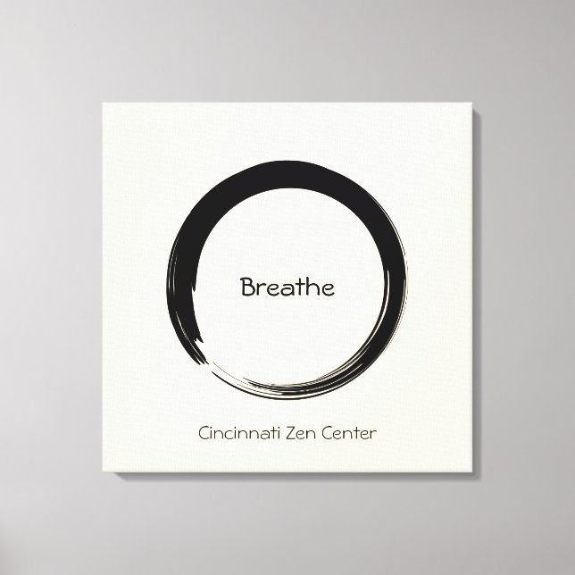 Toile Cercle Enso (Recto)