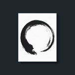 Toile Cercle Zen Enso<br><div class="desc">Zen Spirit & Enso,  Zen Circles. Enso est un mot japonais signifiant "cercle" et un concept fortement associé au zen. Il symbolise l'Absolu,  l'illumination,  la force,  l'élégance,  l'Univers et le vide ; il peut aussi symboliser l'esthétique japonaise elle-même.</div>