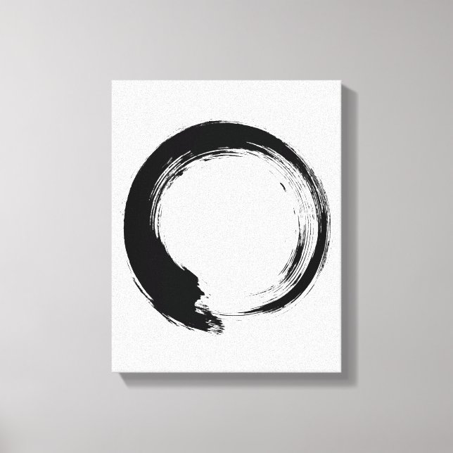 Toile Cercle Zen Enso (Recto)