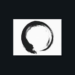 Toile Cercle Zen Enso<br><div class="desc">Zen Spirit & Enso,  Zen Circles. Enso est un mot japonais signifiant "cercle" et un concept fortement associé au zen. Il symbolise l'Absolu,  l'illumination,  la force,  l'élégance,  l'Univers et le vide ; il peut aussi symboliser l'esthétique japonaise elle-même.</div>