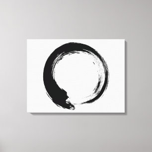 Toile Cercle Zen Enso