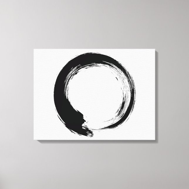 Toile Cercle Zen Enso (Recto)