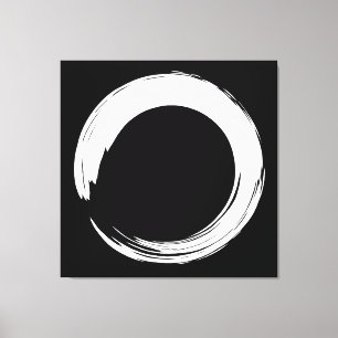 Toile Cercle Zen Enso