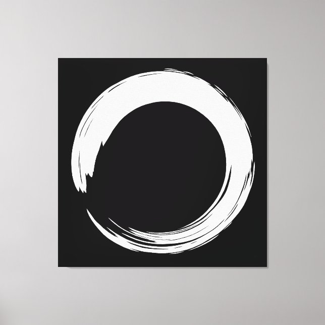 Toile Cercle Zen Enso (Recto)