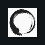Toile Cercle Zen Enso<br><div class="desc">Zen Spirit & Enso,  Zen Circles. Enso est un mot japonais signifiant "cercle" et un concept fortement associé au zen. Il symbolise l'Absolu,  l'illumination,  la force,  l'élégance,  l'Univers et le vide ; il peut aussi symboliser l'esthétique japonaise elle-même.</div>