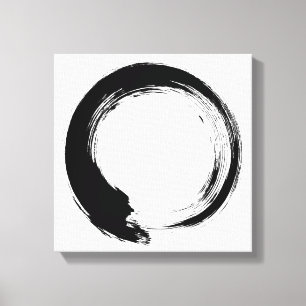 Toile Cercle Zen Enso