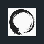Toile Cercle Zen Enso<br><div class="desc">Zen Spirit & Enso,  Zen Circles. Enso est un mot japonais signifiant "cercle" et un concept fortement associé au zen. Il symbolise l'Absolu,  l'illumination,  la force,  l'élégance,  l'Univers et le vide ; il peut aussi symboliser l'esthétique japonaise elle-même.</div>