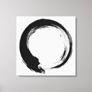 Toile Cercle Zen Enso