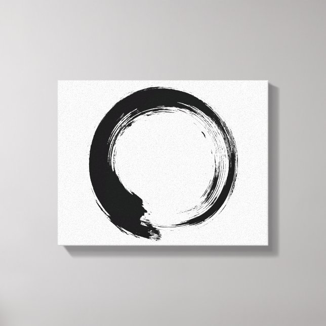 Toile Cercle Zen Enso (Recto)