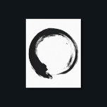 Toile Cercle Zen Enso<br><div class="desc">Zen Spirit & Enso,  Zen Circles. Enso est un mot japonais signifiant "cercle" et un concept fortement associé au zen. Il symbolise l'Absolu,  l'illumination,  la force,  l'élégance,  l'Univers et le vide ; il peut aussi symboliser l'esthétique japonaise elle-même.</div>