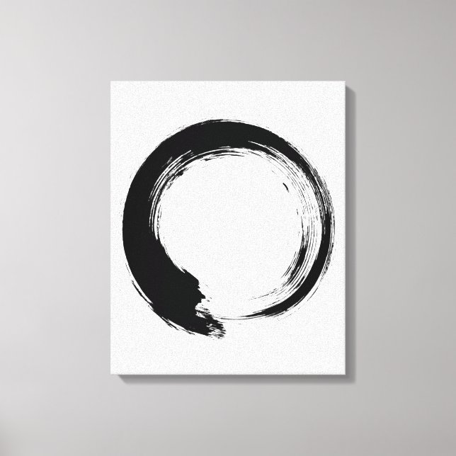 Toile Cercle Zen Enso (Recto)