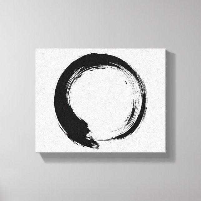 Toile Cercle Zen Enso (Recto)