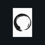 Toile Cercle Zen Enso<br><div class="desc">Zen Spirit & Enso,  Zen Circles. Enso est un mot japonais signifiant "cercle" et un concept fortement associé au zen. Il symbolise l'Absolu,  l'illumination,  la force,  l'élégance,  l'Univers et le vide ; il peut aussi symboliser l'esthétique japonaise elle-même.</div>