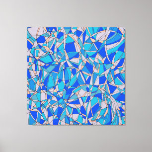 Toile Cercles Abstraits