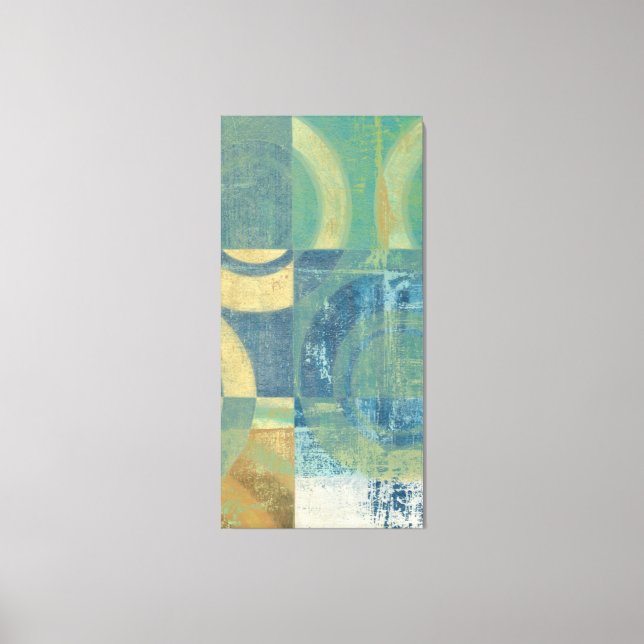 Toile Cercles et panneaux multicolores (Recto)