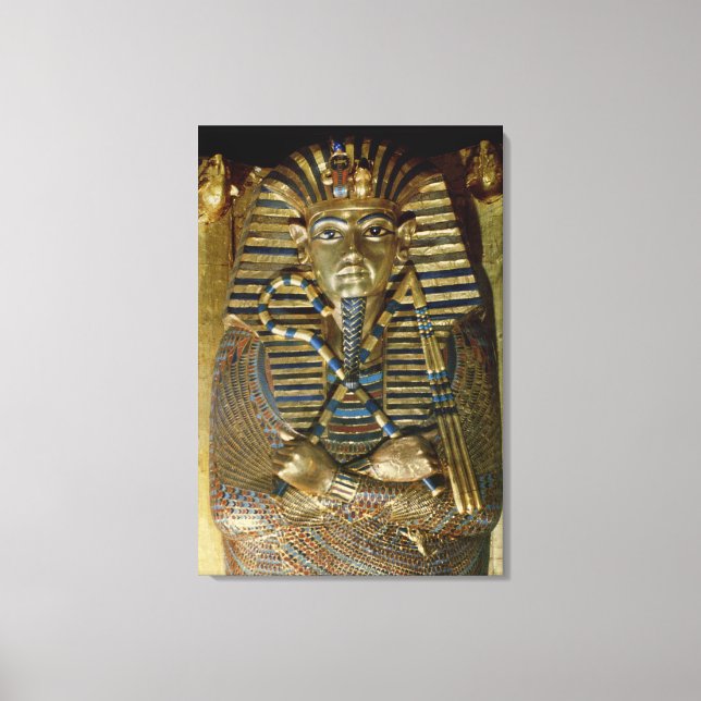 Toile Cercueil le plus intérieur de Tutankhamon (Recto)