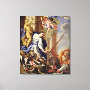 Toile Ceres vaincre les attributs de la guerre