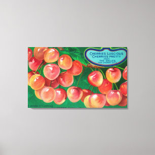 Toile Cerises de la cerise CityThe Dalles, OU