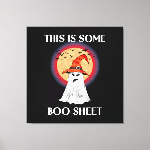 Toile C'est du papier de Boo Halloween Fantôme Drôle