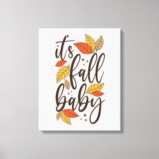 Toile C'est Fall Baby (Recto)