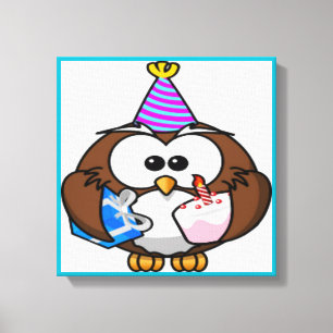 TOILE "C'EST MON ANNIVERSAIRE"