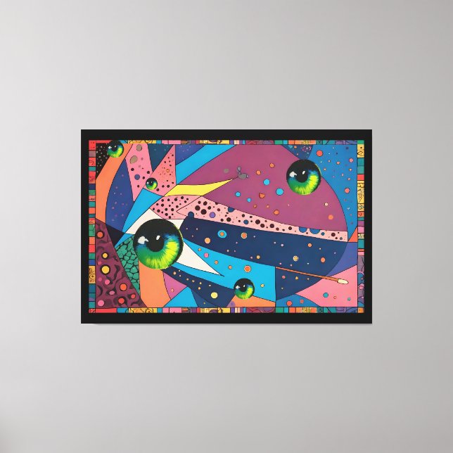 Toile C'est un plaisir de vous revoir - Ken Gage Art (Recto)