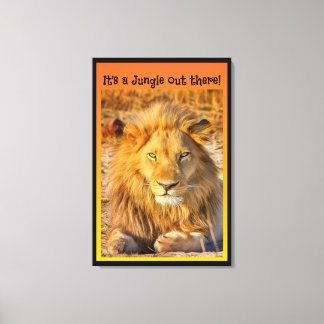 Toile C'est une Jungle là-bas !
