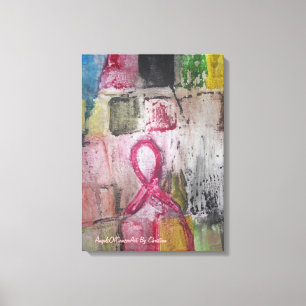 Toile Cet art a été créé pour l'appui de cancer du s