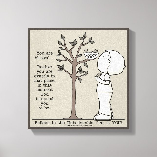 Toile Cet endroit (Recto)