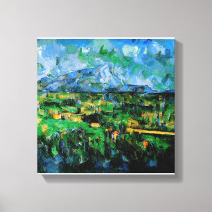 Toile Cezanne - Montagne Sainte-Victoire de Lauves