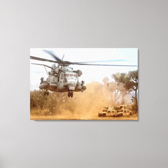 Toile CH-53E SUPER STALLION 24x36 (Recto)