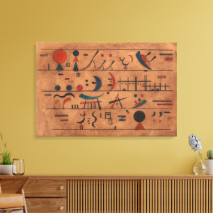 Toile Chaînes de caractères Wassily Kandinsky