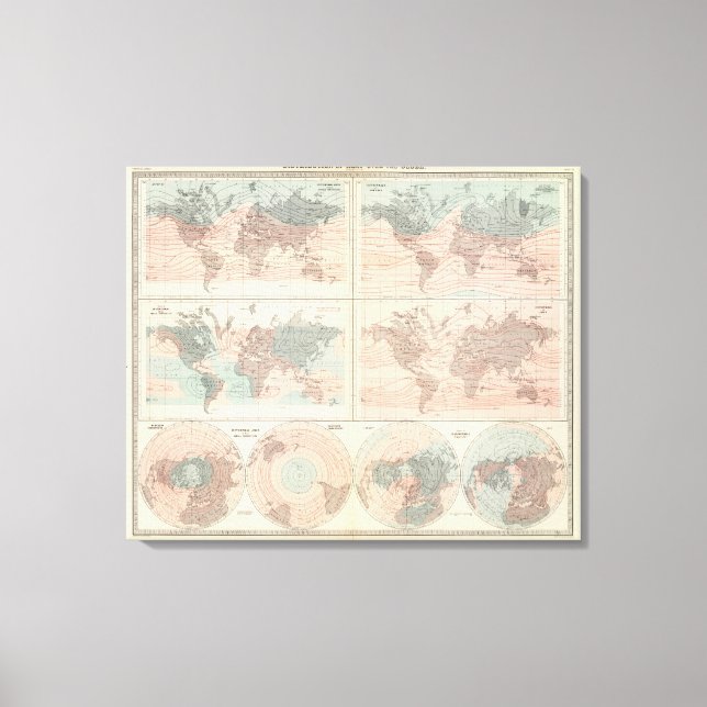 Toile Chaleur sur le globe (Recto)