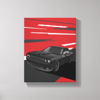 Challenger RT noir