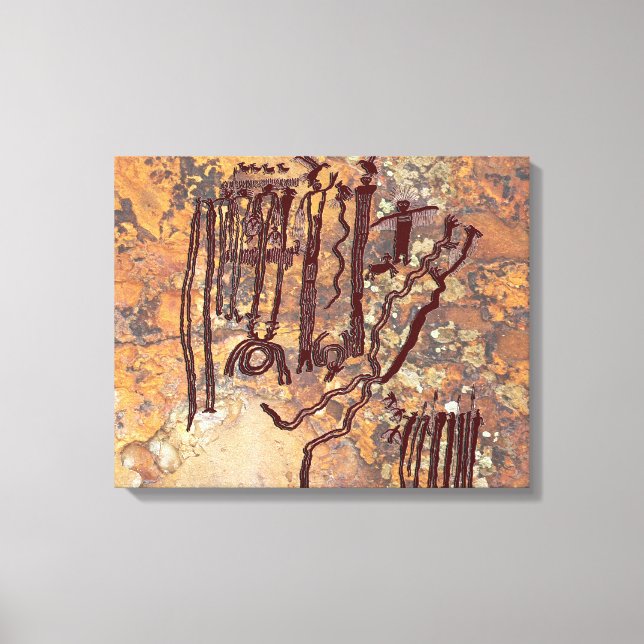 Toile Chamans et spiritueux (Recto)