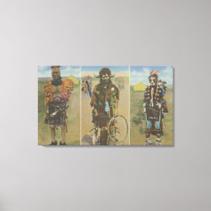 Toile Chamans : Peu d'Ogalala, Eagle repéré