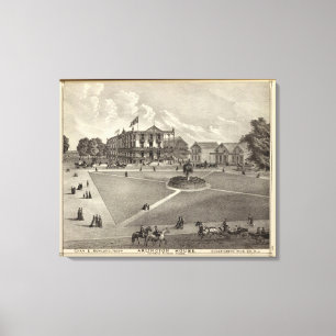Toile Chambre d'Arlington, verger d'océan, NJ