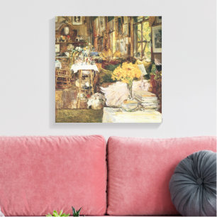 Toile Chambre de fleurs par Childe Hassam, Beaux-arts vi