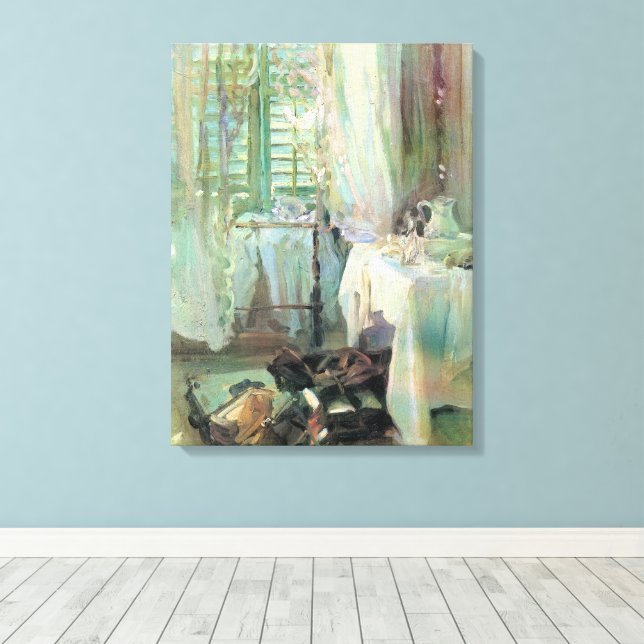 Toile Chambre d'hôtel par John Singer Sargent (Insitu (Plancher de Bois))