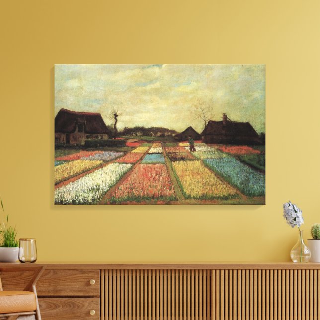 Toile Champ de bulbes par Vincent van Gogh (Insitu(Salon))