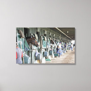Toile Champ de courses historique de Saratoga