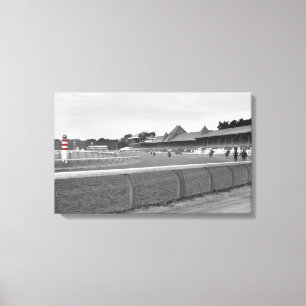 Toile Champ de courses historique de Saratoga